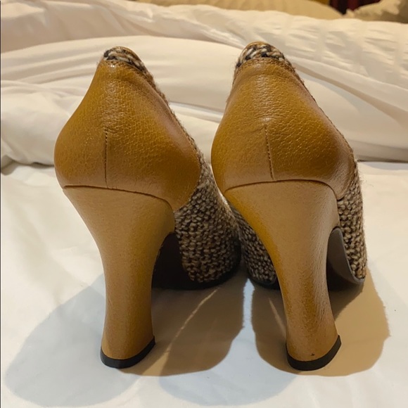 Prada tweed Heels 401/2 - Picture 5 of 6